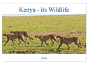 Kenya - its Wildlife (Wall Calendar 2024 DIN A3 landscape), CALVENDO 12 Month Wall Calendar