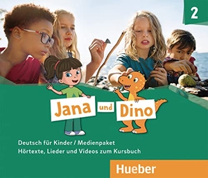 Georgiakaki, Manuela / Michael Priesteroth. Jana und Dino 2. Medienpaket - 2 Audio-CDs und 1 DVD zum Kursbuch.Deutsch für Kinder / Medienpaket. Hueber Verlag GmbH, 2020.