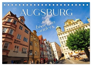 Ratzer, Reinhold. Augsburg ¿ ein bisschen anders (Tischkalender 2024 DIN A5 quer), CALVENDO Monatskalender - Nicht ganz alltägliche Ansichten von Ausgburg. Calvendo, 2023.