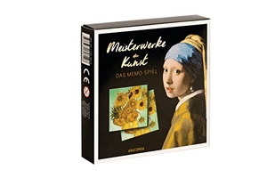 Meisterwerke der Kunst - Memo-Spiel mit 40 Spielkarten im Spielkarton. Anaconda Verlag, 2019.