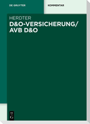 D&O-Versicherung/AVB D&O