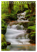 Alles im Fluss - Schwarzwaldwasser (Tischkalender 2025 DIN A5 hoch), CALVENDO Monatskalender