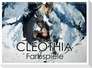 Cleothia Farbspiele (Wandkalender 2024 DIN A3 quer), CALVENDO Monatskalender