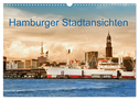 Hamburger Stadtansichten (Wandkalender 2024 DIN A3 quer), CALVENDO Monatskalender