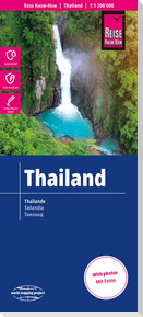 Reise Know-How Landkarte Thailand 1 : 1.200.000