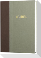 Schlachter 2000 Bibel - Standardausgabe (Duoleinen braun/khaki, fester Einband)