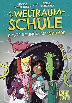 Kaiblinger, Sonja. Die Weltraumschule (Band 1) - Erste Stunde: Alienkunde - Kinderbuch ab 10 Jahre - Präsentiert von Loewe Wow! - Wenn Lesen WOW! macht. Loewe Verlag GmbH, 2020.