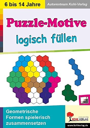 Puzzle-Motive logisch füllen - Geometrische Formen spielerisch zusammensetzen. Kohl Verlag, 2023.