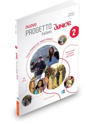 Caon, Fabio / Telis Marin. Nuovo Progetto italiano Junior 2 - Libro di classe e Quaderno degli esercizi. A2. Edizioni Edilingua srlu, 2025.