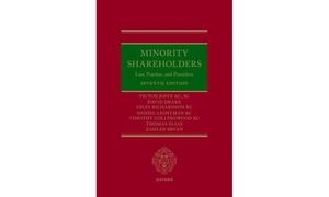 Joffe Kc, Victor / Drake, David et al. Minority Shareholders - Law, Practice, and Procedure. Oxford University Press, 2024.