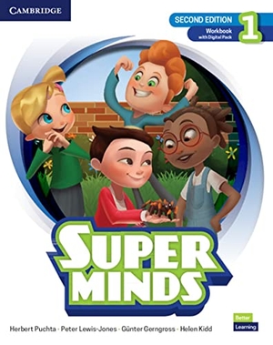 Puchta, Herbert / Lewis-Jones, Peter et al. Super Minds Level 1 Workbook with Digital Pack British English. Cambridge University Press, 2022.
