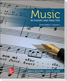 Loose Leaf Music in Theory & Practice Volume 1; Workbook Volume 1