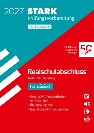 STARK Französisch - Realschulabschluss 2027 BW - Prüfungsvorbereitung. Stark Verlag GmbH, 2026.