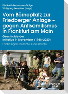 Vom Börneplatz zur Friedberger Anlage - gegen Antisemitismus in Frankfurt am Main