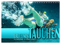Erlebnis Tauchen - faszinierende Unterwasserwelt (Wandkalender 2024 DIN A4 quer), CALVENDO Monatskalender