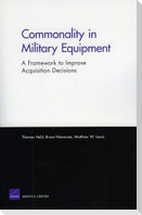 Commonality in Military Equipment