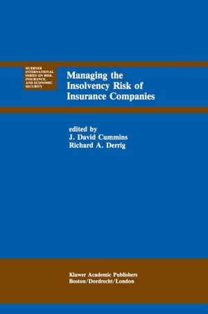 Derrig, Richard A. / J. David Cummins (Hrsg.). Managing the Insolvency Risk of Insurance Companies - Proceedings of the Second International Conference on Insurance Solvency. Springer Netherlands, 1991.