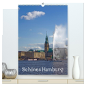 Schönes Hamburg (hochwertiger Premium Wandkalender 2025 DIN A2 hoch), Kunstdruck in Hochglanz