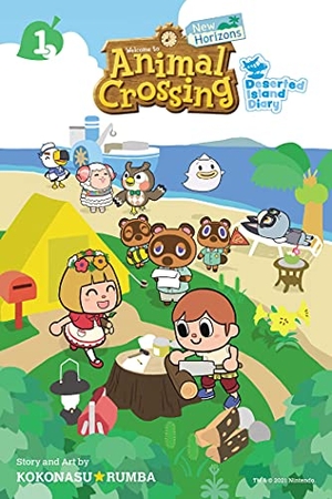 Rumba, Kokonasu. Animal Crossing: New Horizons, Vol. 1 - Deserted Island Diary. Viz Media, Subs. of Shogakukan Inc, 2021.