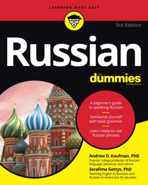 Kaufman, Andrew D. / Serafima Gettys. Russian For Dummies. Wiley John + Sons, 2022.