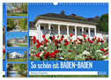 So schön ist Baden-Baden (Wandkalender 2024 DIN A3 quer), CALVENDO Monatskalender