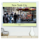 New York City - Zwischen Hudson und East River (hochwertiger Premium Wandkalender 2025 DIN A2 quer), Kunstdruck in Hochglanz