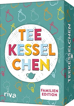 Teekesselchen - Die Familienedition - Ein Wort, zwei Bedeutungen - der Klassiker als Kartenspiel. Für Kinder ab 8 Jahren - das perfekte Geschenk für Geburtstag, Ostern, Weihnachten. riva Verlag, 2023.