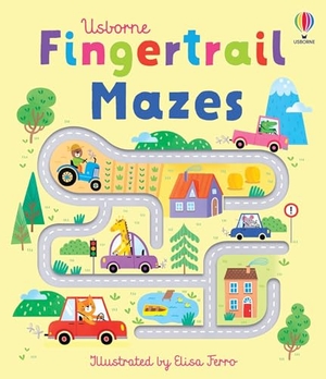 Brooks, Felicity. Fingertrail Mazes. Usborne Publishing Ltd, 2023.