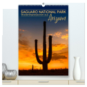 SAGUARO NATIONAL PARK Wüstenimpressionen aus Arizona (hochwertiger Premium Wandkalender 2025 DIN A2 hoch), Kunstdruck in Hochglanz