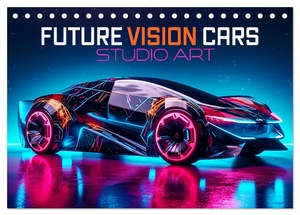 Altenburger, Monika. Future Vision Cars-Studio Art (Tischkalender 2024 DIN A5 quer), CALVENDO Monatskalender - Machen Sie sich bereit für die Zukunft. Futuristische Autos zum Anfassen aus der KI.. Calvendo, 2023.