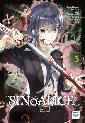 Aoki, Takuto / Yoko Taro. SINoALICE 03. Square Enix, 2023.