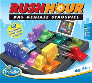 Rush Hour - Das geniale Stauspiel und bekannte Logikspiel von Thinkfun für Jungen und Mädchen ab 8 Jahren. Ravensburger Spieleverlag, 2021.