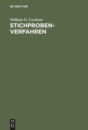 Cochran, William G.. Stichprobenverfahren. De Gruyter, 1972.