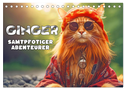 Ginger - Samtpfotiger Abenteurer (Tischkalender 2025 DIN A5 quer), CALVENDO Monatskalender
