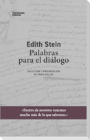 Edith Stein : palabras para el diálogo