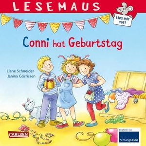 Schneider, Liane. LESEMAUS 80: Conni hat Geburtstag - Modernisierte Neuausgabe des Conni-Bilderbuchklassikers. Carlsen Verlag GmbH, 2024.