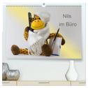 Nils im Büro (hochwertiger Premium Wandkalender 2025 DIN A2 quer), Kunstdruck in Hochglanz