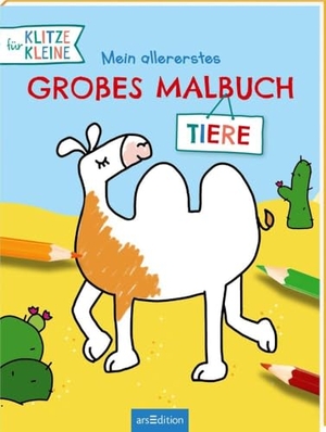 Mein allererstes großes Malbuch - Tiere. Ars Edition GmbH, 2023.