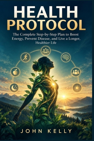 Kelly, John. HEALTH PROTOCOL - The Complete Step-by-Step Plan to Boost Energy, Prevent Disease, and Live a Longer, Healthier Life. The Sicilian Mama, 2026.