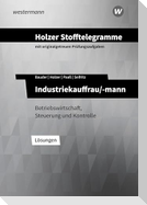 Holzer Stofftelegramme - Industriekauffrau/-mann. Lösungen. Baden-Württemberg