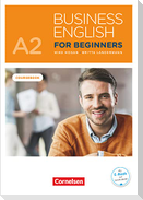 Business English for Beginners A2 - Kursbuch mit Audios online als Augmented Reality