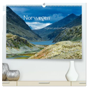 Norwegen - Alpine Landschaften (hochwertiger Premium Wandkalender 2024 DIN A2 quer), Kunstdruck in Hochglanz