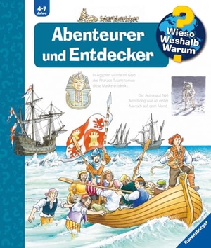 Gernhäuser, Susanne. Wieso? Weshalb? Warum?, Band 70: Abenteurer und Entdecker. Ravensburger Verlag, 2019.