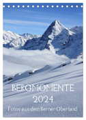 Bergmomente (Tischkalender 2024 DIN A5 hoch), CALVENDO Monatskalender