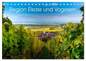 Region Elsass und Vogesen (Tischkalender 2024 DIN A5 quer), CALVENDO Monatskalender