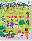 First Sticker Book Families
