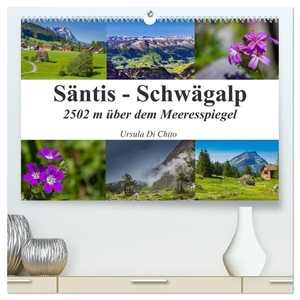 Di Chito, Ursula. Säntis - Schwägalp (hochwertiger Premium Wandkalender 2024 DIN A2 quer), Kunstdruck in Hochglanz - Impressionen der Schweizer Bergwelt - Der Säntis. Calvendo, 2023.