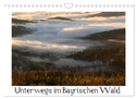 Unterwegs im Bayrischen Wald (Wandkalender 2024 DIN A4 quer), CALVENDO Monatskalender