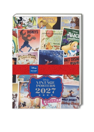 Danilo Promotion Ltd (Hrsg.). Disney Vintage Posters - A5-Tischkalender 2027 - Original Danilo-Kalender [Mehrsprachig] [Kalender]. Browntrout Verlags GmbH, 2026.