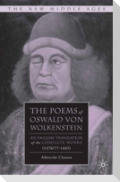 The Poems of Oswald Von Wolkenstein